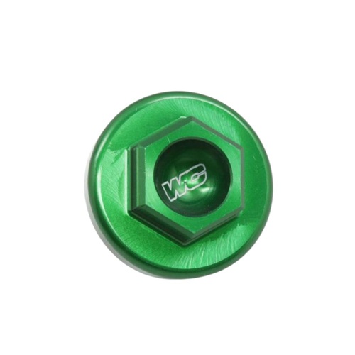 Works Connection Kawasaki KX 250 2005-2007 Green Oil Fill Plugs