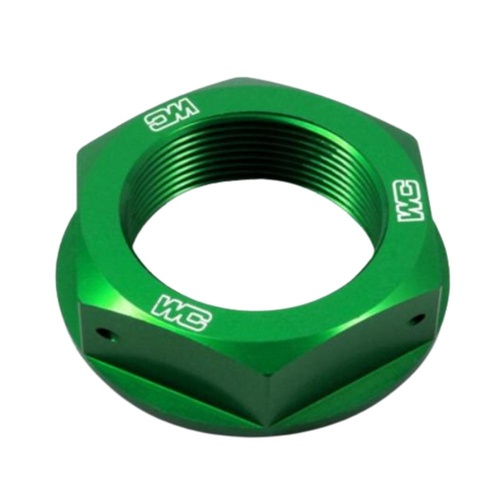 Works Connection Kawasaki KX 450 X 2020-2023 Green Steering Stem Nut