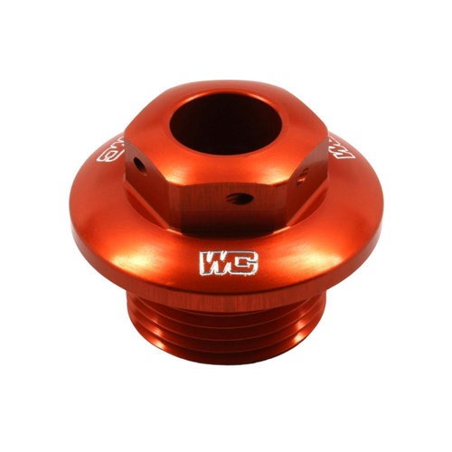 Works Connection KTM 525 MXC 2003-2005 Orange Steering Stem Nut