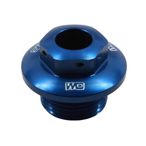 Works Connection Husqvarna Blue Steering Stem Nut FC 450 ROCKSTAR EDITION 2018-2024