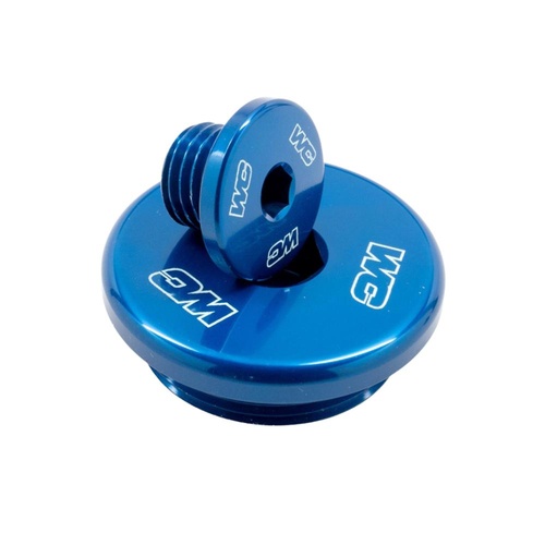 Works Connection Kawasaki KX 450 F 2009-2018 Blue Engine Plug