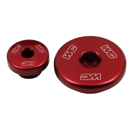 Works Connection Yamaha YZ 450 F 2006-2009 Red Engine Plug