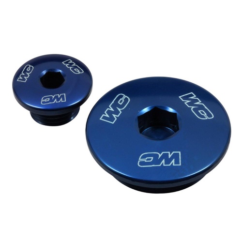 Works Connection Honda TRX 400 EX 1999-2015 Blue Engine Plug