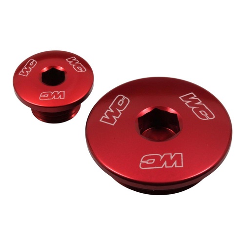 Works Connection Honda TRX 400 EX 1999-2015 Red Engine Plug