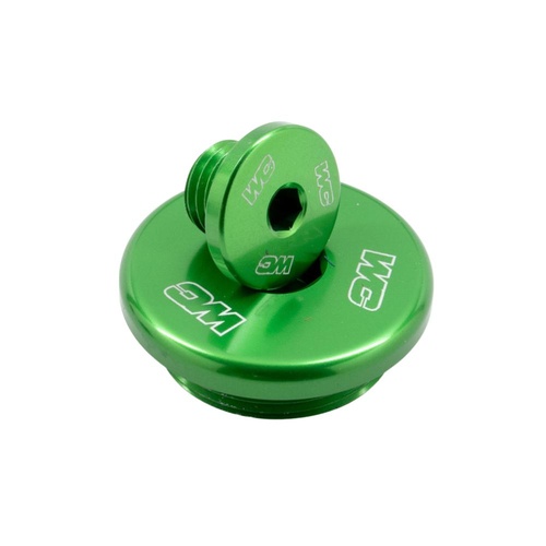 Works Connection Kawasaki KX 450 F 2009-2018 Green Engine Plug