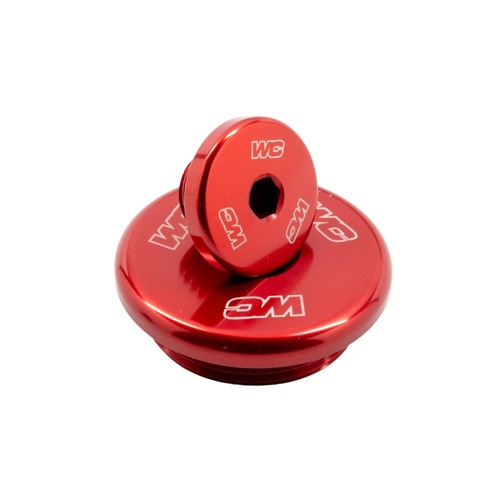 Works Connection Kawasaki KFX 450 2008-2015 Red Engine Plug