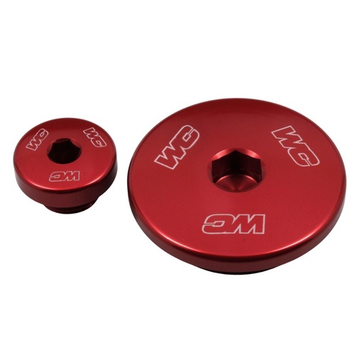 Works Connection Yamaha YFZ 450 2009-2025 Red Engine Plug