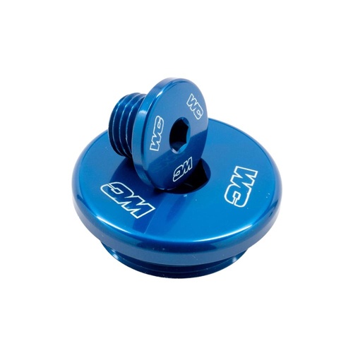 Works Connection Kawasaki KX 450 F 2019-2025 Blue Engine Plug