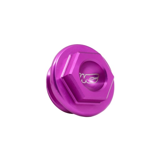 Works Connection Husqvarna FE 250 2014-2022 Purple Oil Fill Plugs