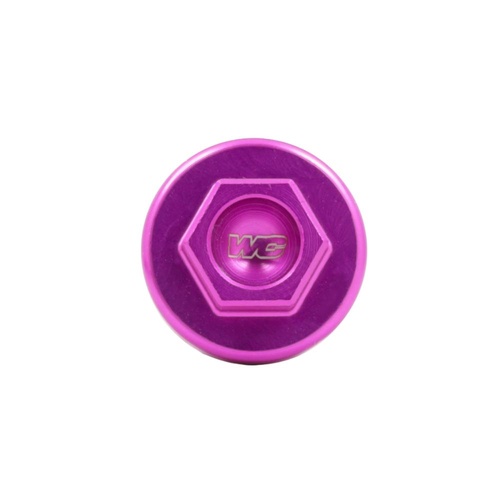 Works Connection Honda CRF 450 RWE 2021-2025 Purple Oil Fill Plugs