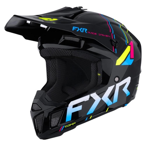 FXR Rave Youth Clutch MX Helmet (L)