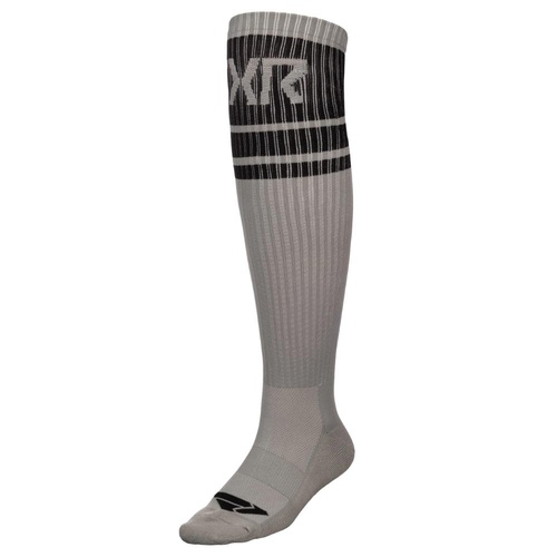FXR Grey/Black Moto Sock (O/S)