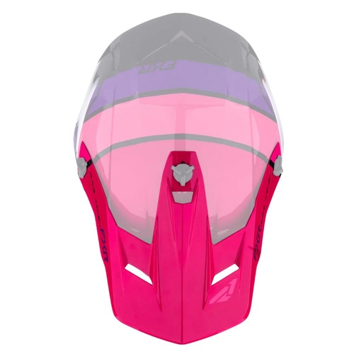 FXR Black/Razz Clutch Comp Helmet Peak 26 (OS)