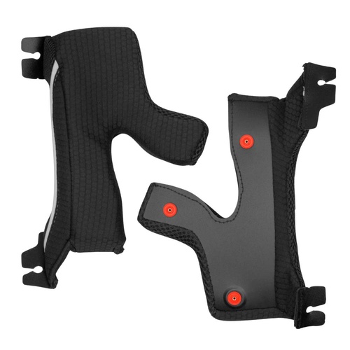 FXR Black Youth Clutch/Clutch X Helmet Cheek Pads 26 (L)