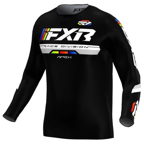 FXR Black Youth Apex MX Jersey (S)