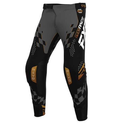 FXR Black/Char/Kash Revo Daytona MX Pants (32)