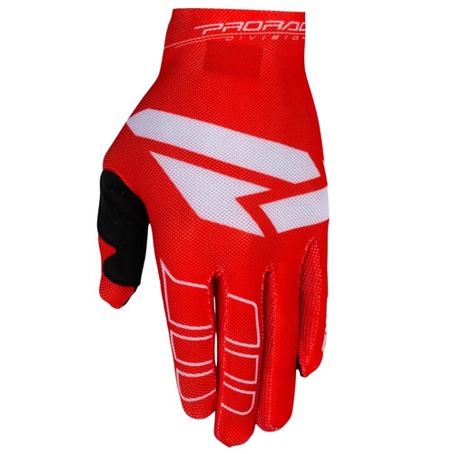 FXR Red/White Pro-Fit Air MX Glove (S)