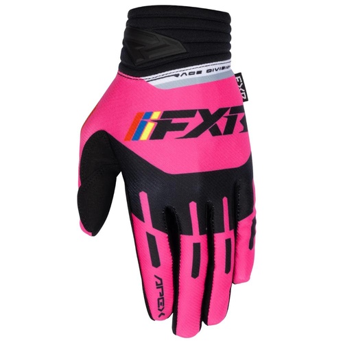 FXR Pink/Black Apex MX Glove (XL)