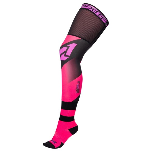 FXR Razz/Black Riding Sock (S/M)