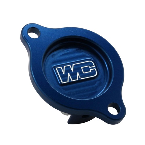 Works Connection Honda CRF 250 R 2010-2017 Blue Oil Filter Cover