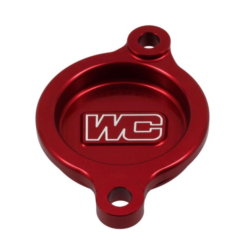 Works Connection Honda CRF 450 RL 2019-2022 Red Oil Filter Cover