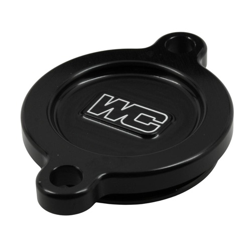 Works Connection Kawasaki KX 250 F 2017-2025 Black Oil Filter Cover