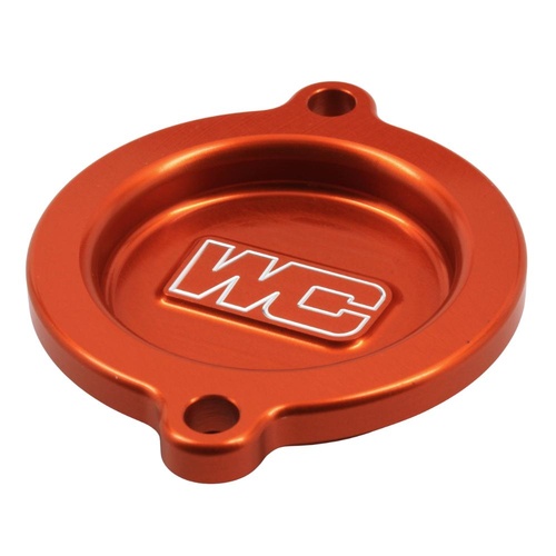 Works Connection KTM 500 EXC-F 2012-2016 Orange Oil Filter Cover