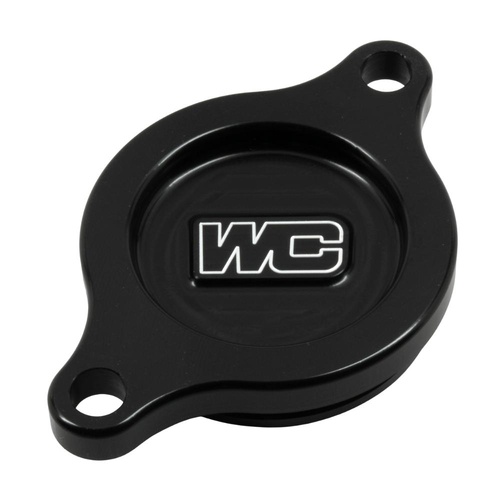 Works Connection Suzuki RM-Z 250 2007-2025 Black Oil Filter Cover