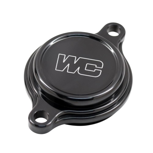 Works Connection Yamaha YZ 450 FX 2016-2023 Black Oil Filter Cover