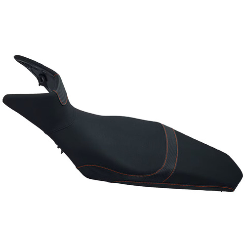 Seat Concepts KTM 890 ADVENTURE R 2019-2026 Black Carbon Side/Gripper Top Complete Seat Comfort