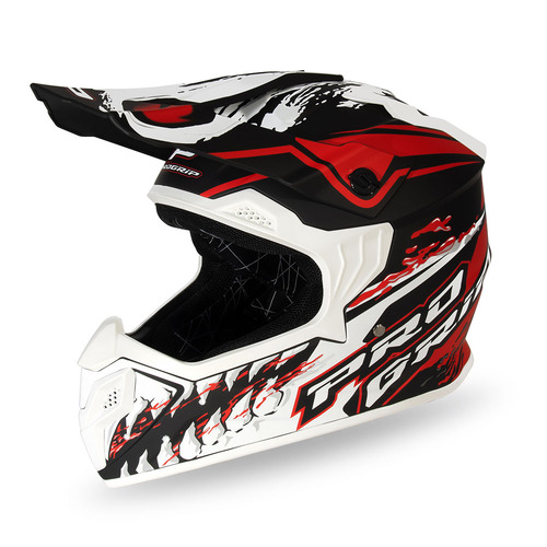 Progrip 3009 Youth Red/Black Helmet