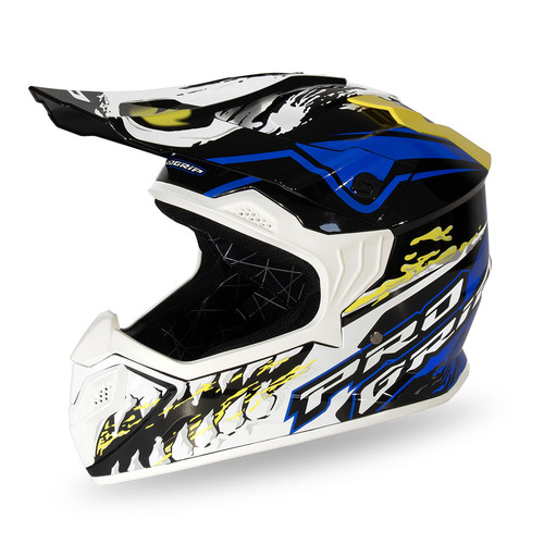 Progrip 3009 Youth Blue/Yellow Helmet