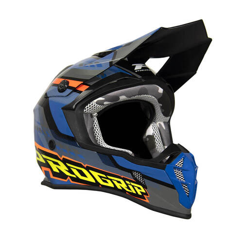 Progrip 3180 Blue/Petrol Helmet