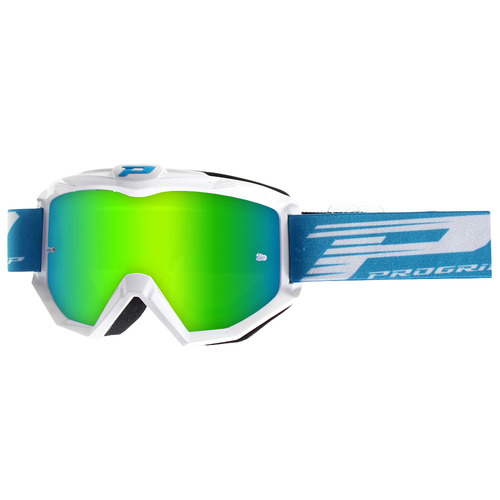 Progrip Atzaki 3201 White Goggles With UV Lens