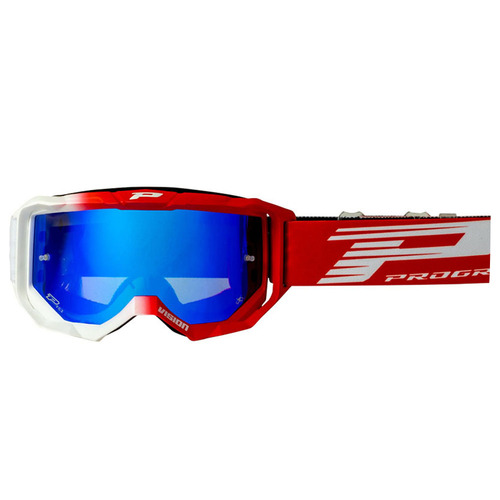 Progrip Vision 3300 White / Red Goggles