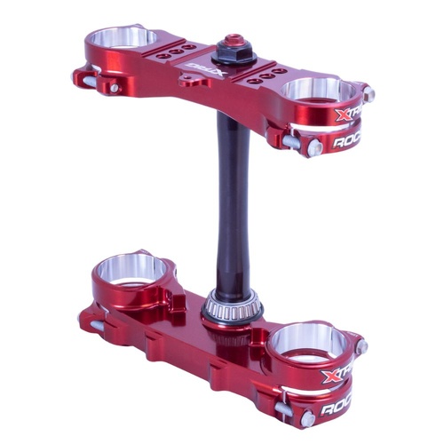 Xtrig Fantic XXF 250 2025-2026 Brown Triple Clamps ROCS Pro Offset 20-22mm