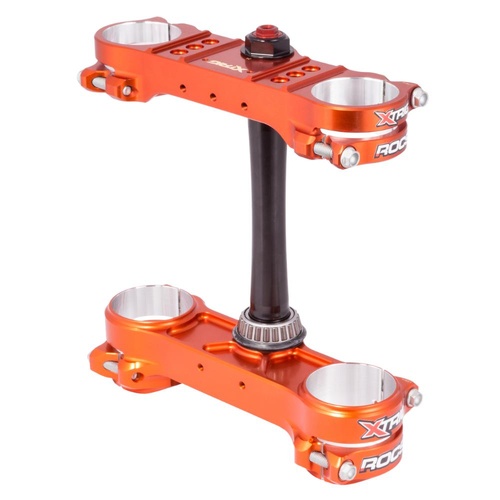 Xtrig Gas Gas Orange Triple Clamps ROCS Pro Offset 22-24mm