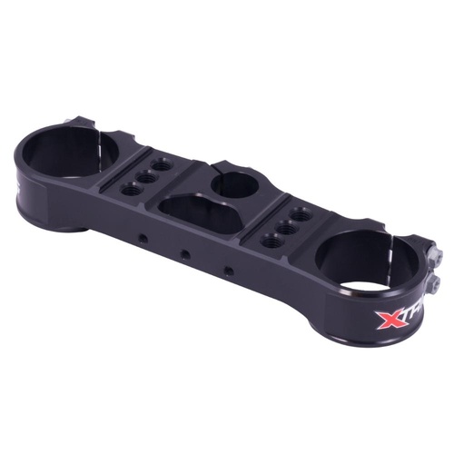 Xtrig Gas Gas Black Triple Clamps ROCS Pro Offset 22-24mm
