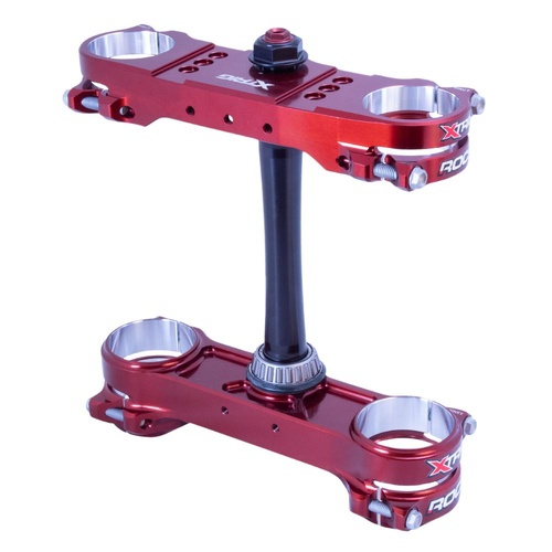 Xtrig Husqvarna FC 250 2023-2026 Brown Triple Clamps ROCS Pro Offset 14-16mm