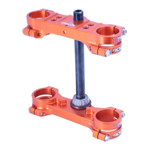 Xtrig Gas Gas MC 65 2024-2025 Orange Triple Clamps ROCS Tech Offset 22mm