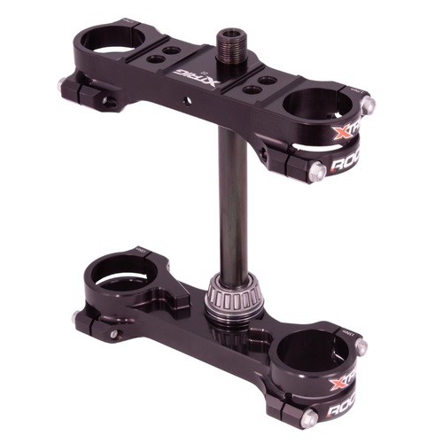 Xtrig Gas Gas MC 65 2021-2023 Black Triple Clamps ROCS Tech Offset 22mm