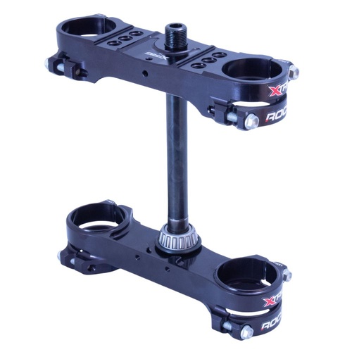 Xtrig KTM 85 SX 2025-2026 Black Triple Clamps ROCS Tech Offset 14mm