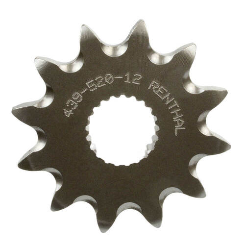 Renthal Honda CRF 250 X 2004-2016 (12T) Grooved Dirt Front Sprocket