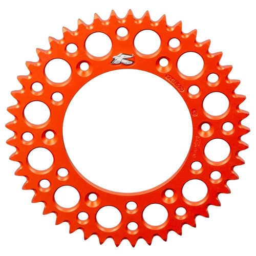 Renthal Orange Standard Rear Sprocket (40T) (491--415-40P-OR)