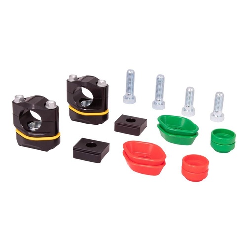 Xtrig Rieju MR 300 SIX DAYS 2021-2026 Handlebar Mount Flexfix Kit For 28.6mm Handlebar M12 (Clamps Only)