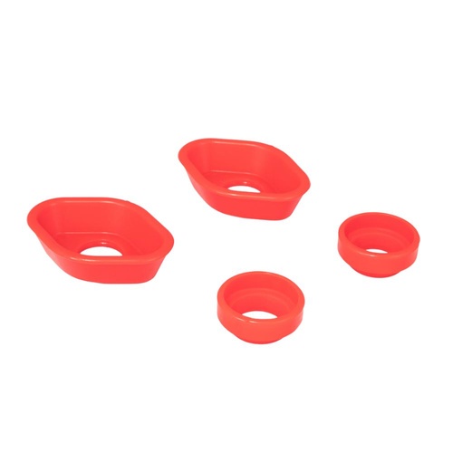 Xtrig Flexfix Red Hard Handlebar Mount Elastomere Kit