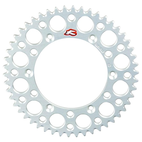 Renthal Silver Ultralight Rear Sprocket (54T) (524U-520-54GRSI)