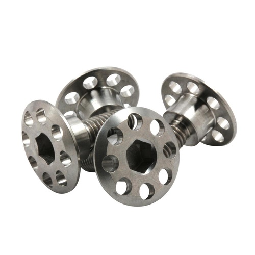 Works Connection Honda CRF 450 RL 2019-2022 Skid Plates With Rims System Titanium Bolt Kit