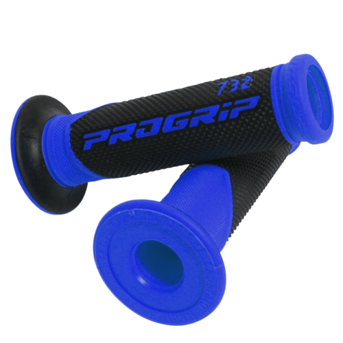 Progrip Blue Dual Density 732 Open End Grips