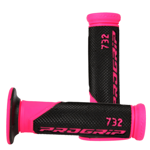 Progrip Neon Pink Dual Density 732 Closed Grips